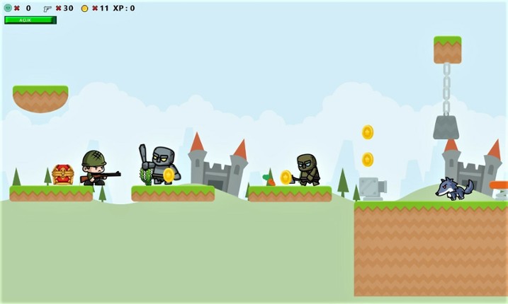 Freak Hunter A Retro Type screenshot