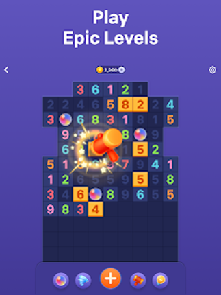 Number Tiles - Match Numbers Image