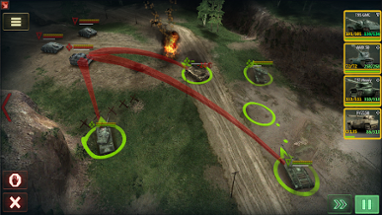 Armor Age: WW2 tank strategy Image