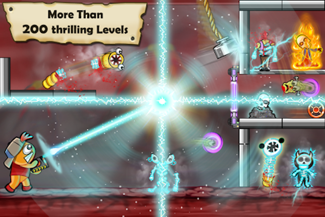 Bloody Monsters: Bouncy Bullet screenshot