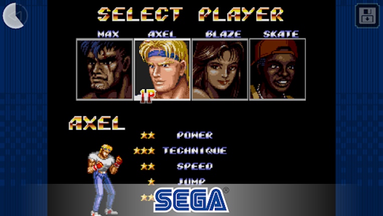 Streets of Rage 2 Classic screenshot
