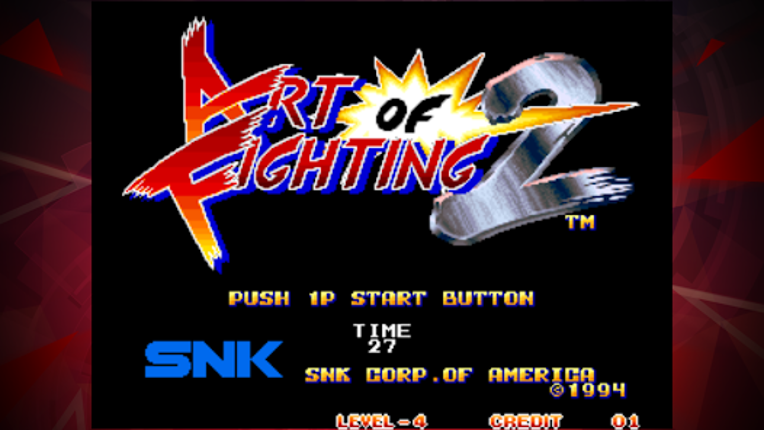 ART OF FIGHTING 2 ACA NEOGEO Image