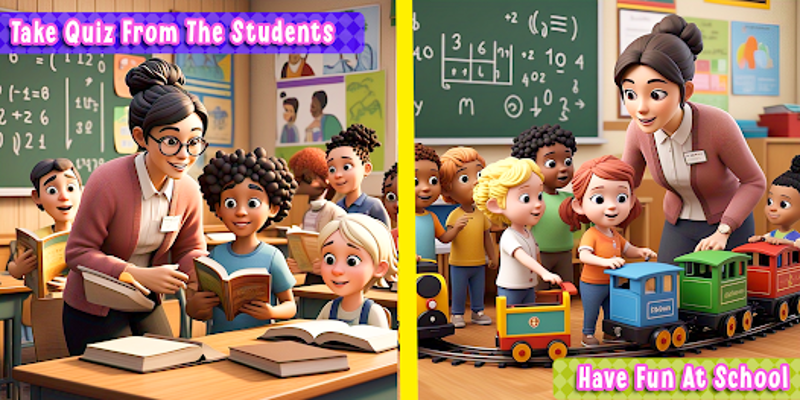 Happy Teacher Mother Simulator screenshot