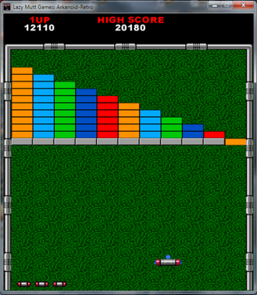Arkanoid-Retro screenshot