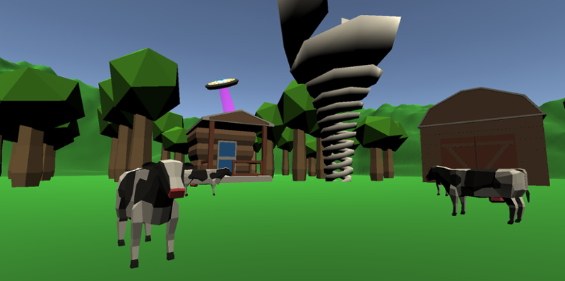 Crazy Cow Farm Game Cover