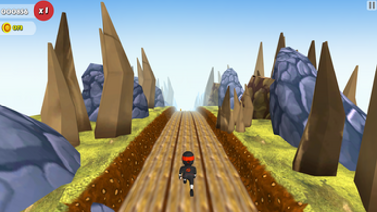 Nano Ninja Run screenshot
