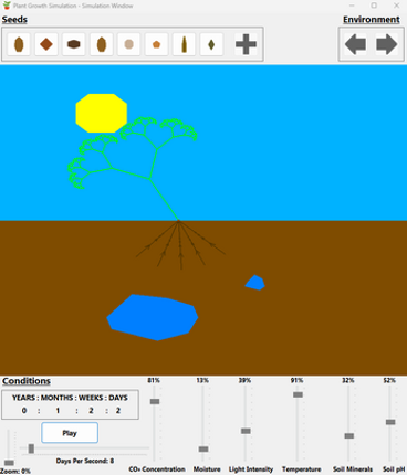 Plant Growth Simulation Image