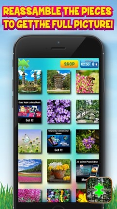 Garden Jigsaw Puzzle Game – Unscramble Beautiful Spring and Summer Landscape Pictures screenshot