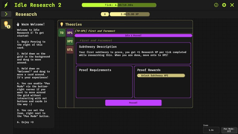 Idle Research 2 screenshot
