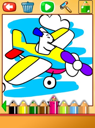 Live coloring book screenshot