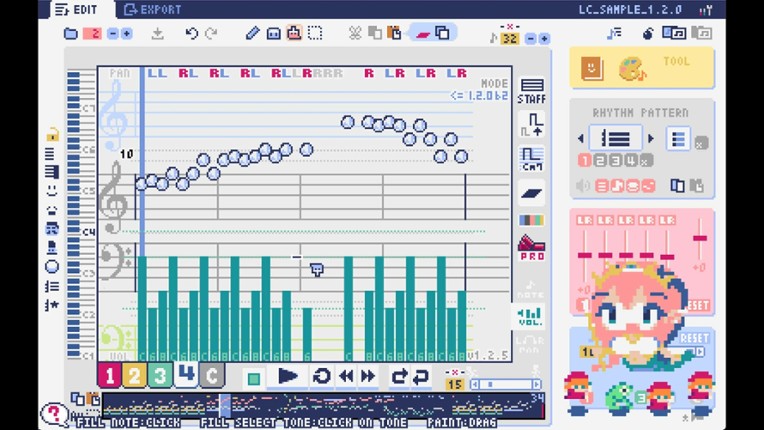 Lovely Composer screenshot