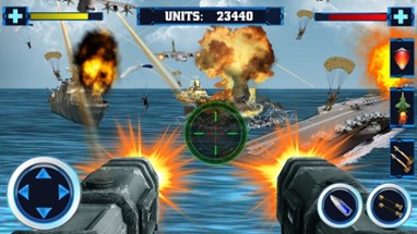 Navy Battleship Attack 3D Image