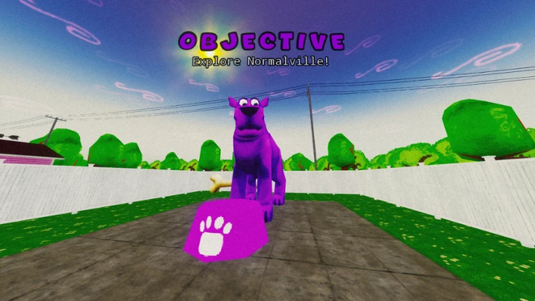 Pepper the Giant Purple Dog screenshot