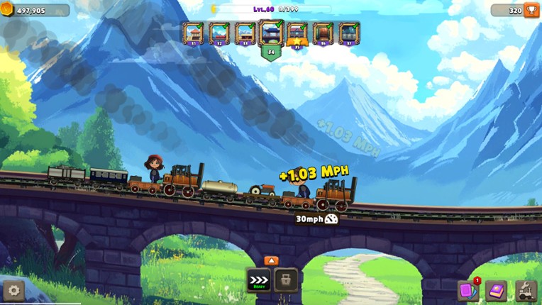 TrainClicker Idle Evolution screenshot