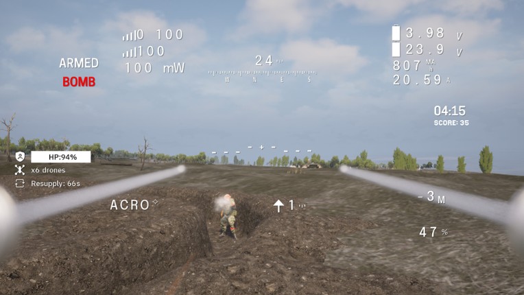 Ukrainian Fight Drone Simulator screenshot