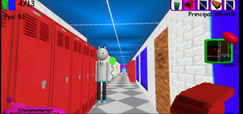 Baldi Plus Style! (BFGRR Map) screenshot