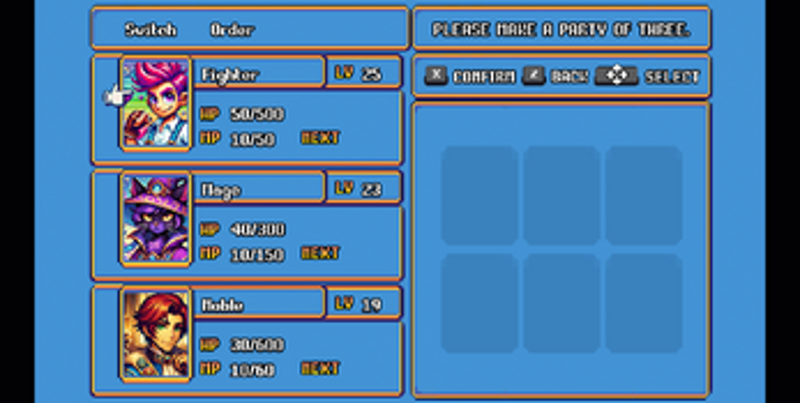 Classic RPG Party Member System for GDevelop Image