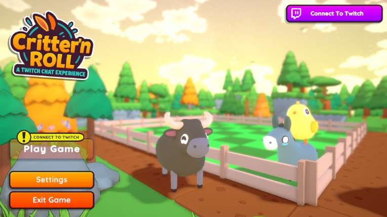 Critter'n Roll: A Twitch Chat Experience screenshot
