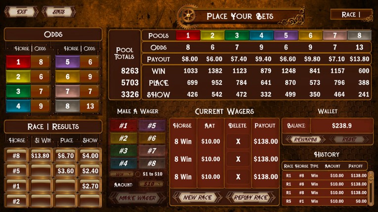 Cruise Ship Horse Racing screenshot