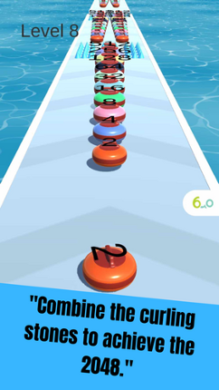 Curling Curling 3D Image
