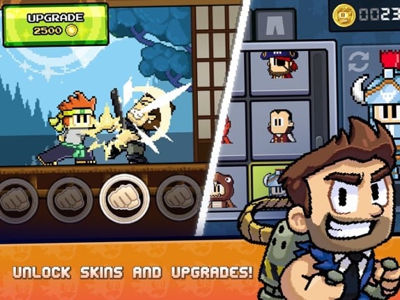 Dan The Man Platformer Image