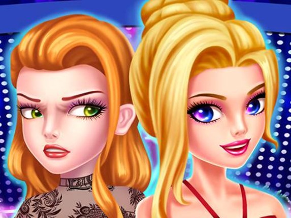 Dress Up Salon, Fashion, Make Up Game Cover