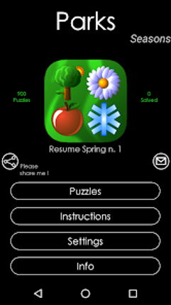 Parks Seasons screenshot