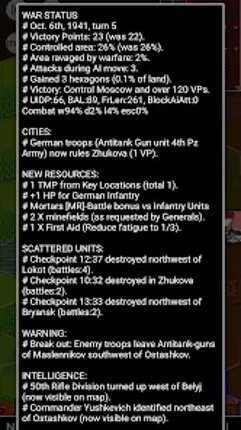 Battle of Moscow screenshot