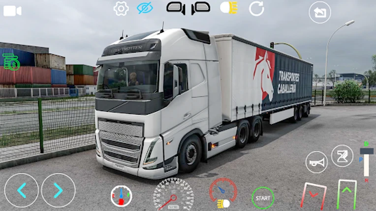 Transporter Truck Driver Games screenshot