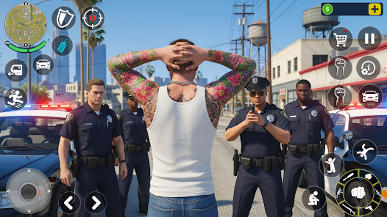 Gangster Car Driving Simulator screenshot