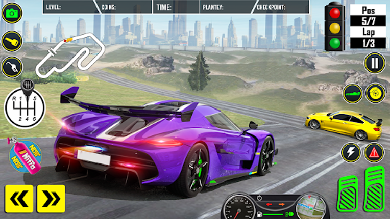 Crazy Car Transport Truck Game screenshot