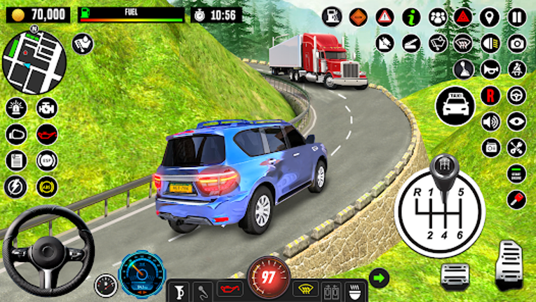 Crazy Car Transport Truck Game screenshot