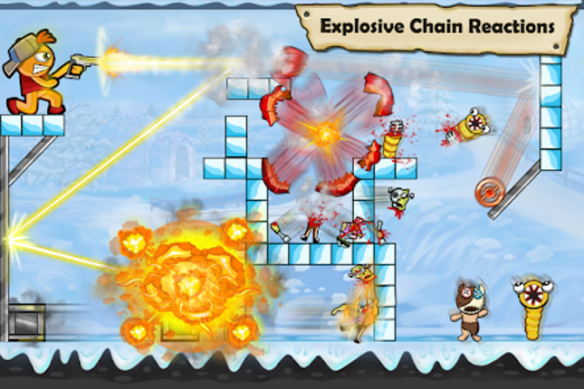 Bloody Monsters: Bouncy Bullet screenshot