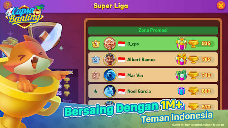 Big 2 Capsa Banting ZingPlay screenshot