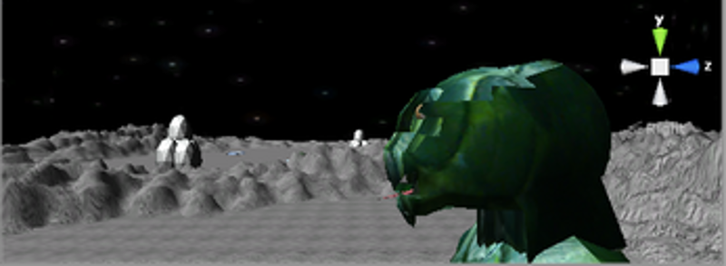 Robot Explorer:Space:Moon Image