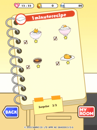 Gudetama Tap! Puzzle screenshot