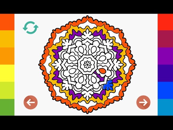 Mandala Coloring Book 2017 screenshot