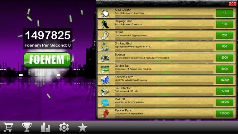 PeeWee Purpdrank's FOENEM Clicker Image