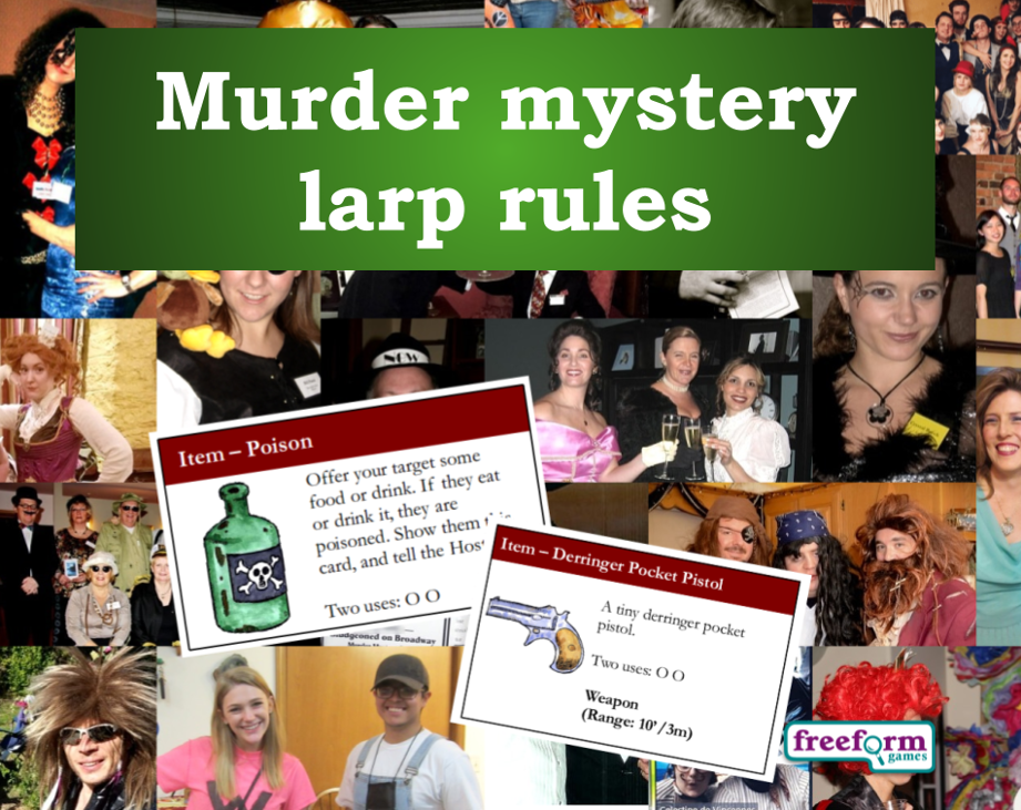 Games like Rules for murder mystery larps