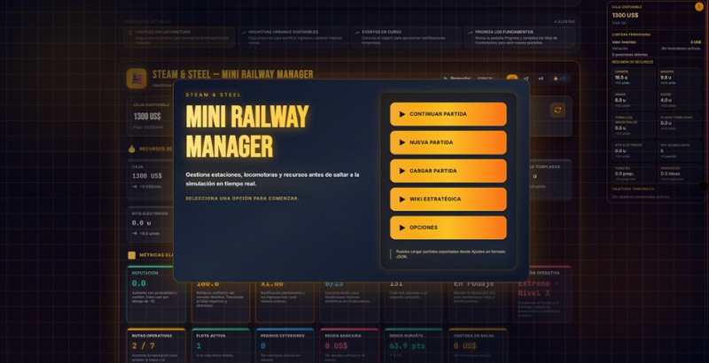 Steam & Steel Railway Tycoon screenshot