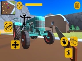 Stickman Escape. Farm Neighbor Image