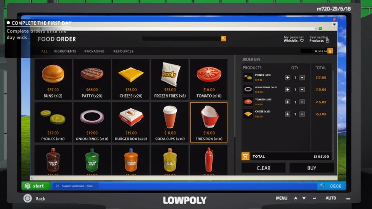 Street Food Restaurant Owner screenshot