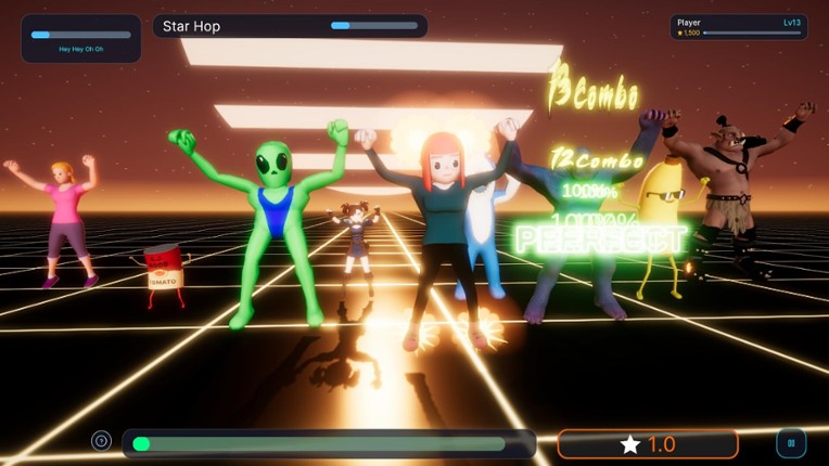 Super Rhythm Fitness Simulator screenshot