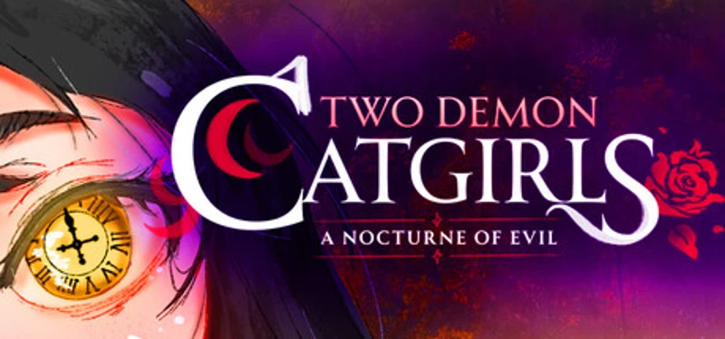Two Demon Catgirls: A Nocturne of Evil Image