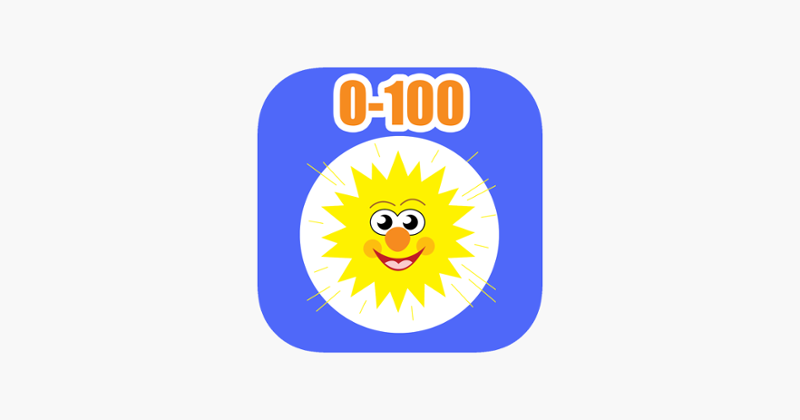 0 to 100 Kids Learn Numbers Flashcards Game Cover