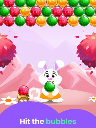 Bubble Shooter Bunny Games screenshot