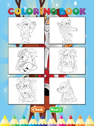 Christmas Day Coloring Book - Paint for Kids screenshot