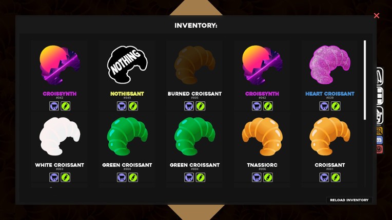 Croissant screenshot