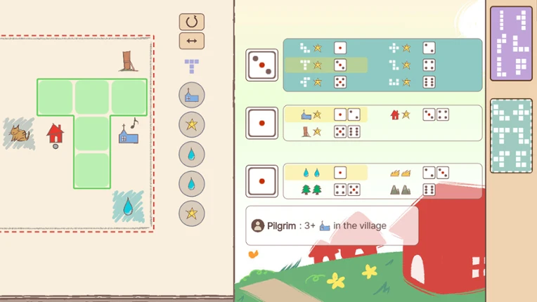 Dice Tiny Town Image