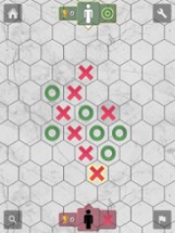 Five In a Row Hexagon Image